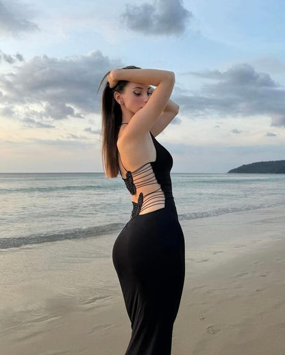 Backless Butterfly Dress